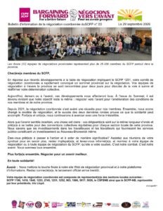 Newsletter Update #3 French